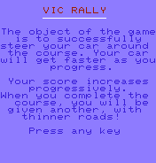 VIC Rally
